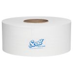 Scott® 5748 Compact Jumbo Roll Toilet Tissue, 1 Ply, 600 Metres/Roll, 6 Rolls/Case