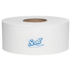 Scott® 5748 Compact Jumbo Roll Toilet Tissue, 1 Ply, 600 Metres/Roll, 6 Rolls/Case