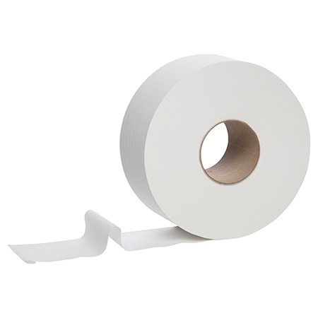 Scott® 5748 Compact Jumbo Roll Toilet Tissue, 1 Ply, 600 Metres/Roll, 6 Rolls/Case