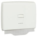 AQUARIUS™ 69570 Toilet Seat Cover Dispenser, White Lockable ABS Plastic, Compatible with the 7410 Code