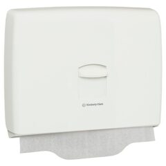 AQUARIUS™ 69570 Toilet Seat Cover Dispenser, White Lockable ABS Plastic, Compatible with the 7410 Code