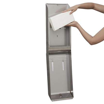 KCP Stainless Optimum Hand Towel Dispenser KCP Stainless Optimum Hand Towel Dispenser