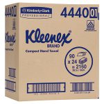 4440 Kleenex® Compact Hand Towel, 90 Towels/Pack, 24 Packs/Case
