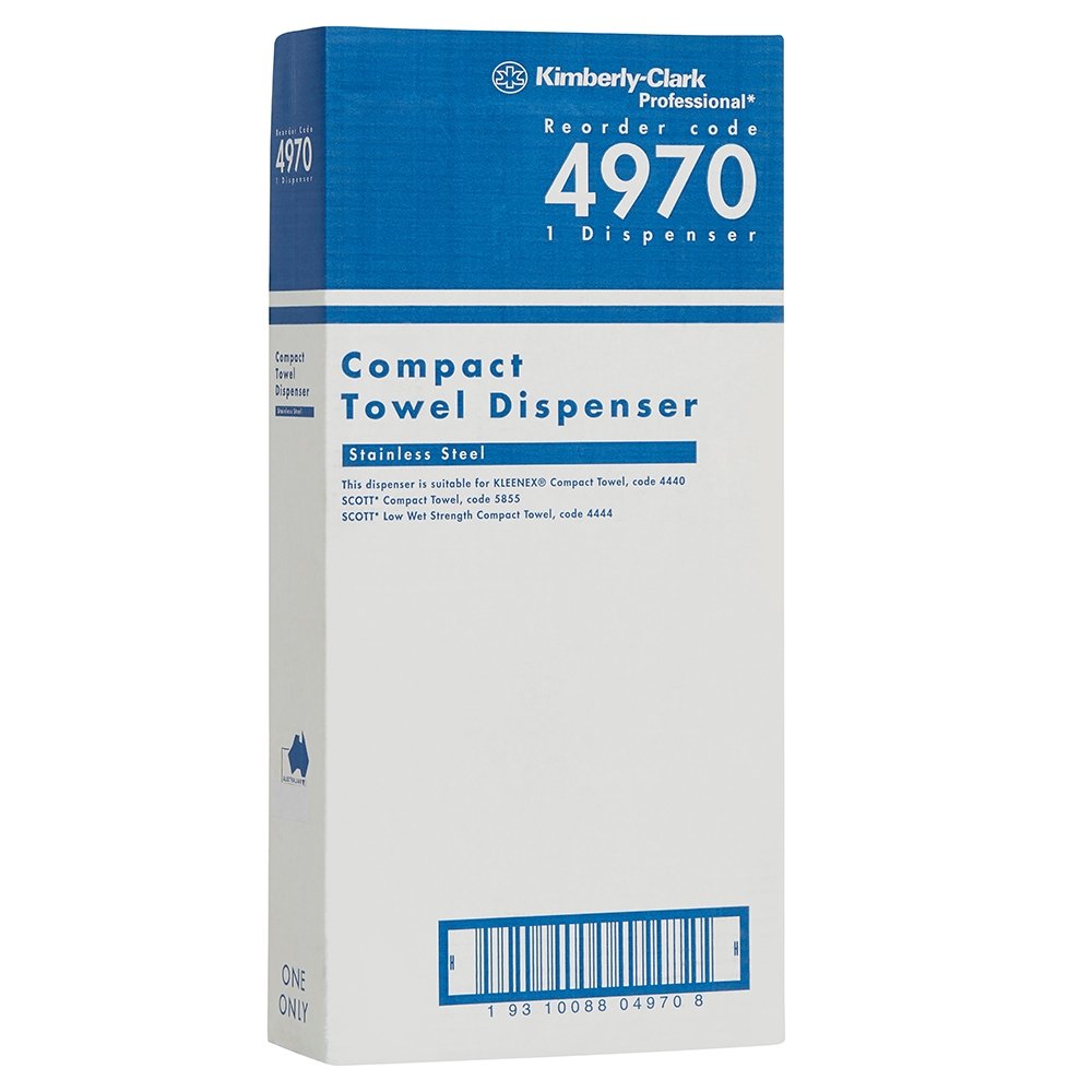 4970 KCP Compact Hand Towel Dispenser 4970 KCP Compact Hand Towel Dispenser