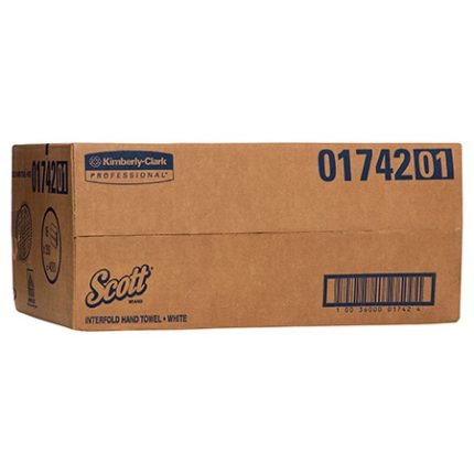1742 Scott® Interfold Hand Towel, 250 Towels/Pack, 16 Packs/Case