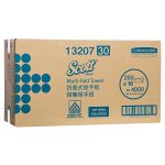 13207 Scott®  Multifold Hand Towel, 250 Towels/Pack, 16 Packs/Case