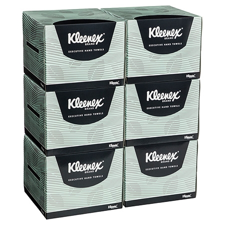 4480 Kleenex® Executive Hand Towel, 75 Towels/Pack, 6 Packs/Case