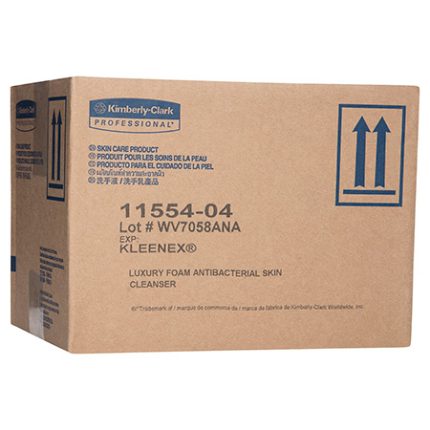 11554 Kleenex® Luxury Foam Antibacterial Soap - Fragrance Free & Dye Free 1000ml/cartridge, 6 Cartridges/Case 11554 Kleenex® Luxury Foam Antibacterial Soap - Fragrance Free & Dye Free 1000ml/cartridge, 6 Cartridges/Case