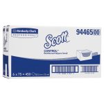 94465 Scott Control Wipers Reinforced Small, 75 Wipers/Carton, 6 Cartons/Case