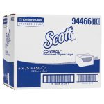 94466 Scott Control Wipers Reinforced Large, 75 Wipers/Carton, 6 Cartons/Case
