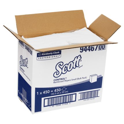 94467 Scott Control Wipers Reinforced Bulk, 450 Wipers/Case