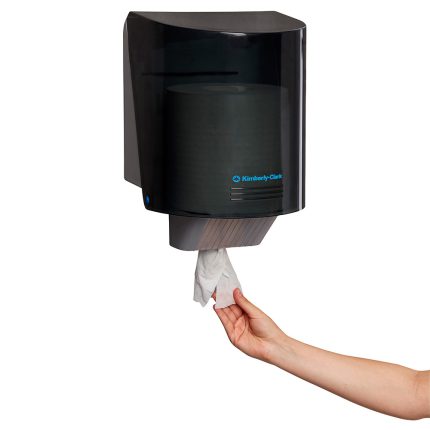 4940 KCP Centrefeed Wiper Dispenser - Smoke Grey 4940 KCP Centrefeed Wiper Dispenser - Smoke Grey