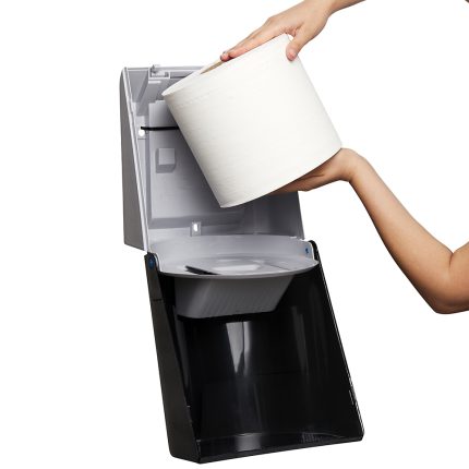 4940 KCP Centrefeed Wiper Dispenser - Smoke Grey 4940 KCP Centrefeed Wiper Dispenser - Smoke Grey