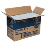 4199 Wypall™  X50 Single Sheet Wiper, Blue, 250 Wipers/Case