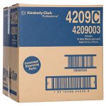 4209 Wypall™ X50 Single Sheet Wiper, Blue, 75 Wipers/Pack, 8 Packs/Case