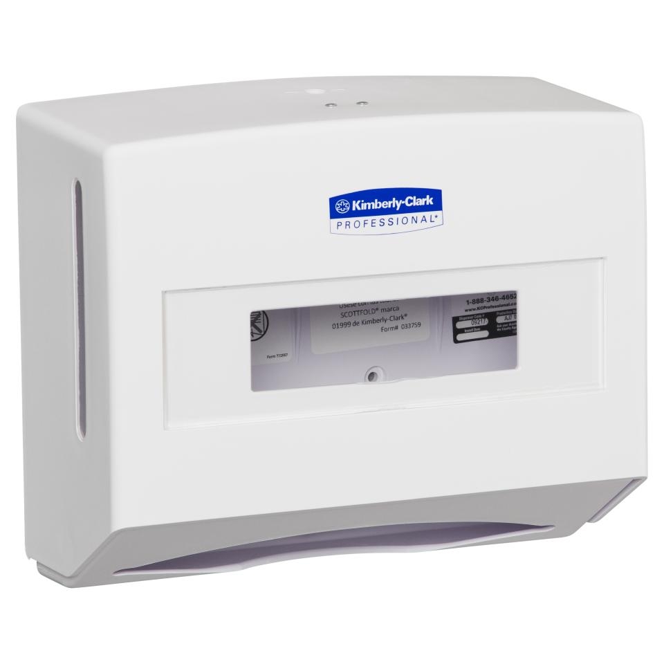 92170 KCP Single Sheet Wiper Dispenser - Light Grey