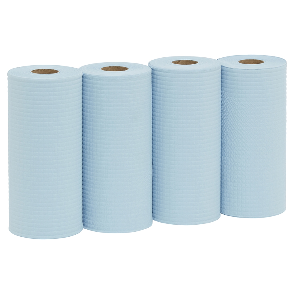 4194 Wypall™ X50 Small Roll Wiper, Blue, 4 Rolls/Case