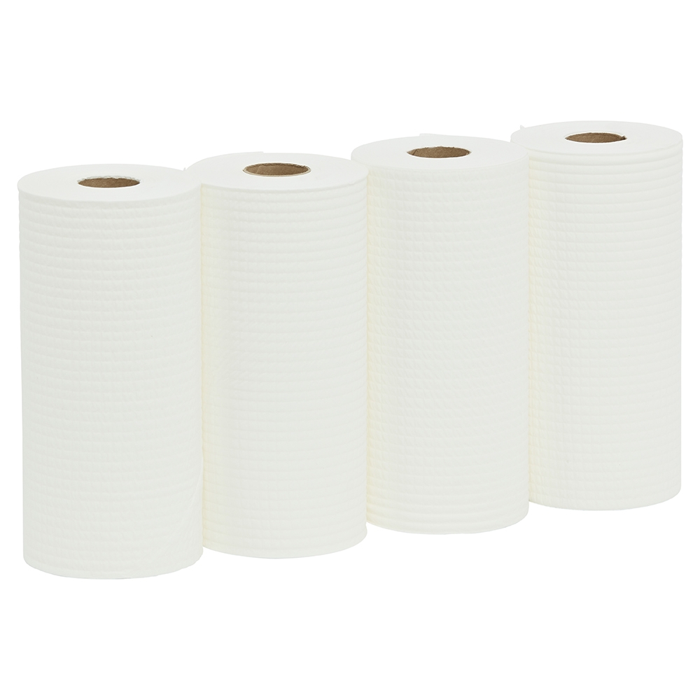 4198 Wypall™ X50 Small Roll Wiper, White,  4 Rolls/Case