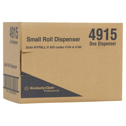 4915 Wall Mounted Small Roll Wiper Dispenser 4915 Wall Mounted Small Roll Wiper Dispenser