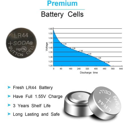 LR44 AG13/A76 Button Battery