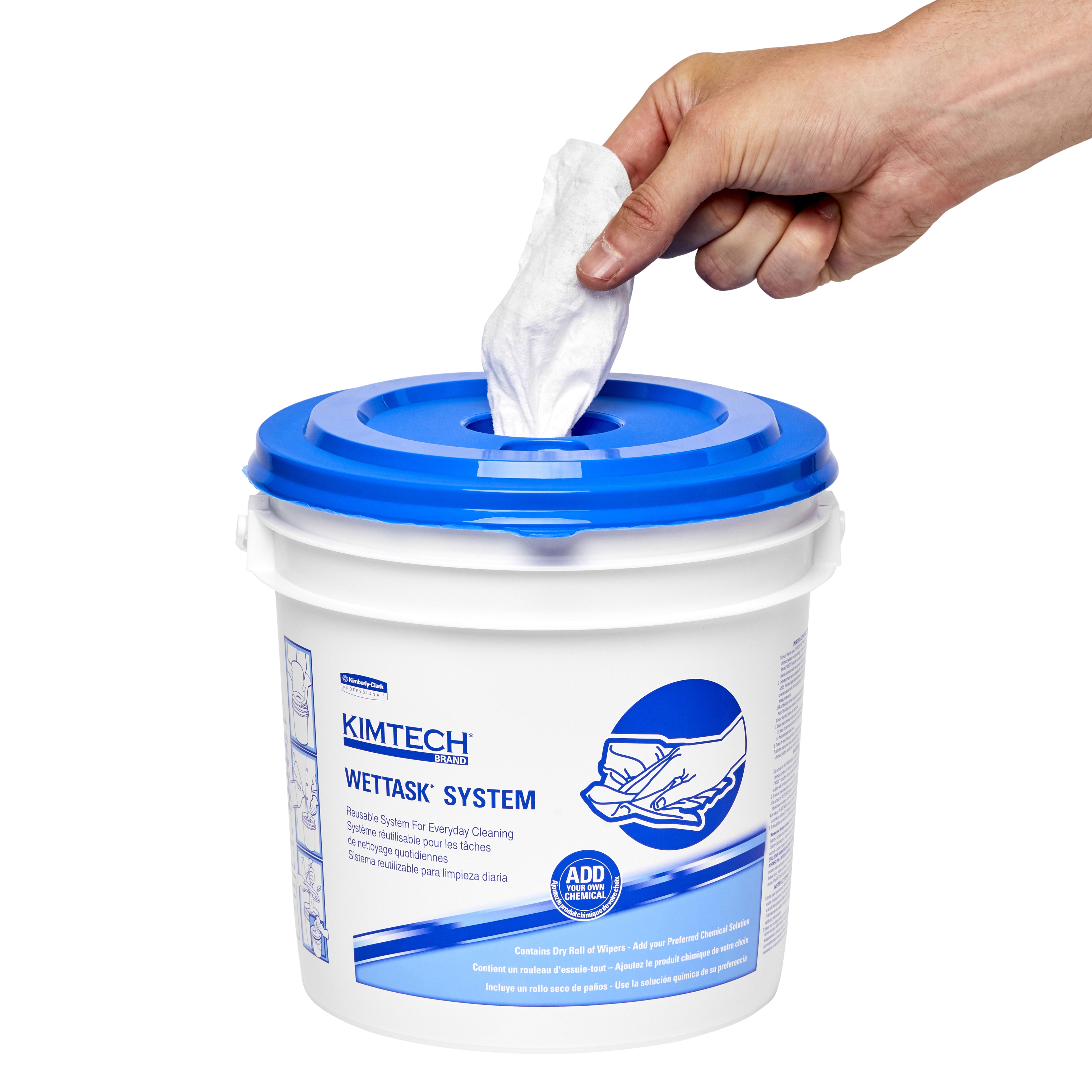 06001 Kimtech™ Wettask™ Wipe - White