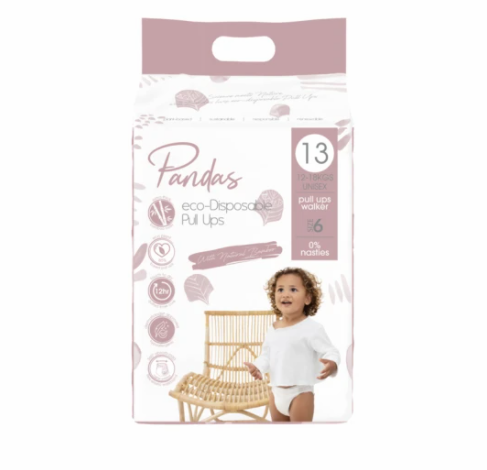LUVME Organic Bamboo Pull-Ups (Bio-Degradable)