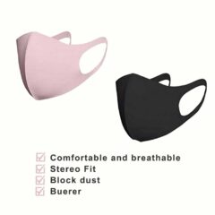 Reusable Plain Face Masks for Adult