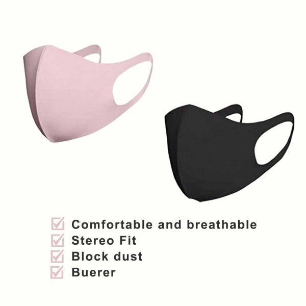 Reusable Plain Face Masks for Adult
