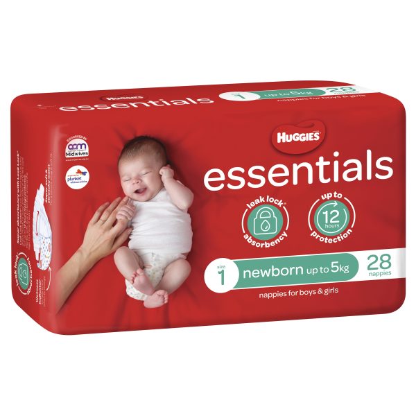 Huggies Essentials Nappies