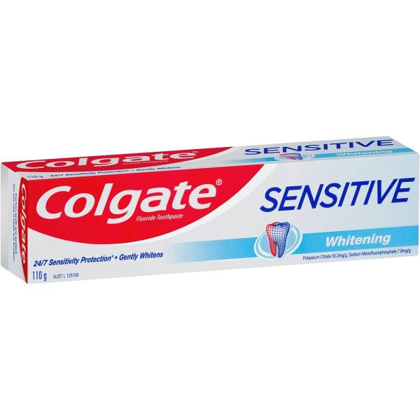 Colgate Sensitive Whitening Fluoride Toothpaste 110g