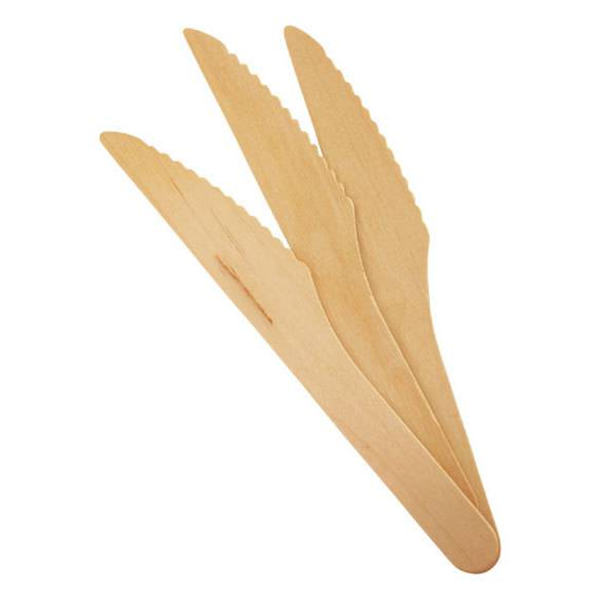 Wooden Dinner Knife 165mm