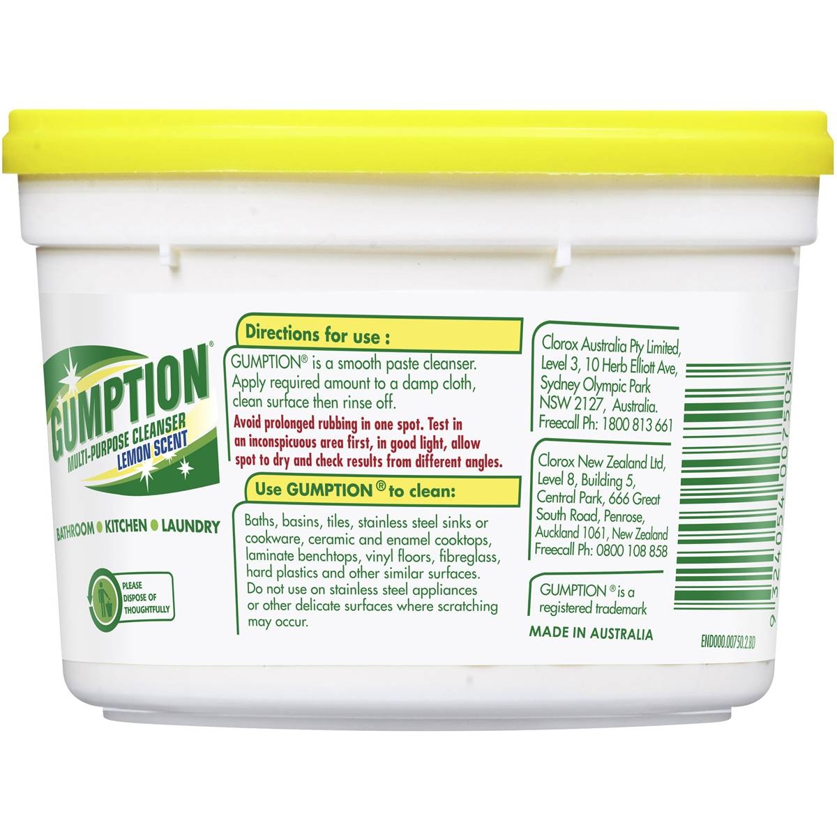 Gumption Paste Multi Purpose Cleanser 500g