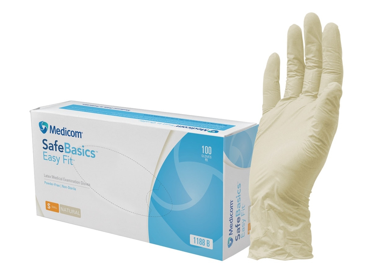 Latex Gloves - 100 Gloves/Box