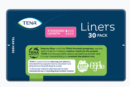 Tena Liners Standard Length (180/Carton)