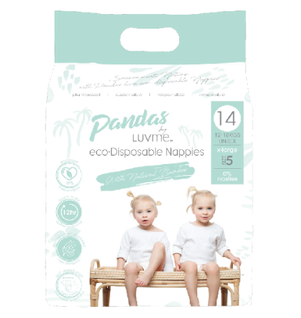 Luv Me Eco Bamboo Disposable Nappies Luv Me Eco Bamboo Disposable Nappies