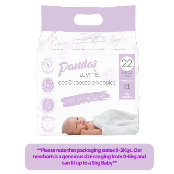 Luv Me Eco Bamboo Disposable Nappies