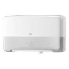 Tork Twin Mini Jumbo Toilet Roll Dispenser