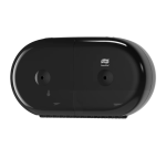 Tork SmartOne® Twin Mini Toilet Roll Dispenser Black