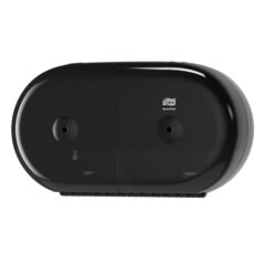 Tork SmartOne® Twin Mini Toilet Roll Dispenser Black