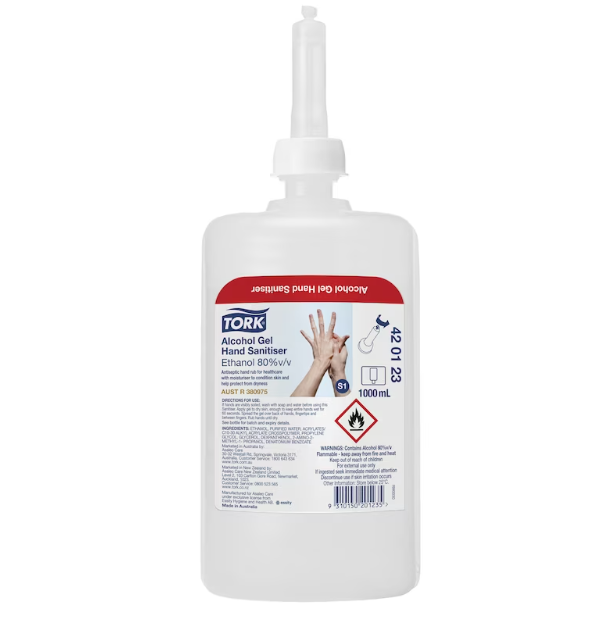 Tork Alcohol Gel Hand Sanitizer (6/Carton)