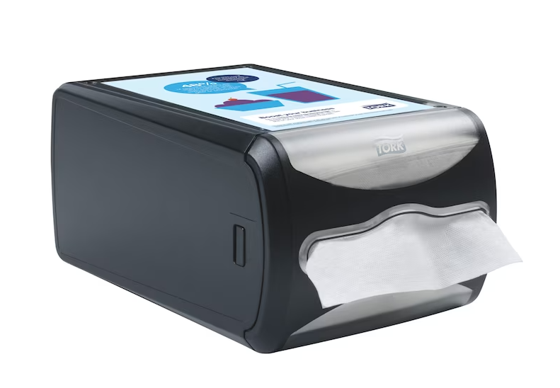 Tork® Xpressnap Countertop Napkin Dispenser Black