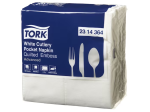 Tork Quilted White Cutlery Pocket Napkin (12/CTN)