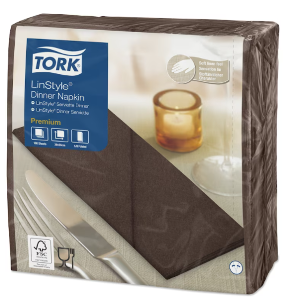 Tork Premium Linstyle® Dinner Napkin 1/8 Folded (12/CTN)