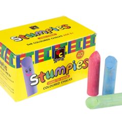 Stumpies Chalk (5.7cm x 1.4cm) - 40 Pieces/Box