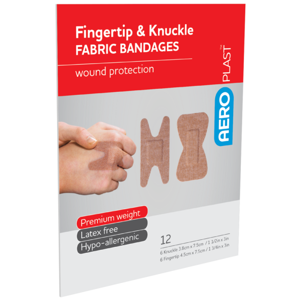 Fabric Premium Plasters (Assorted Fingertip & knuckle)