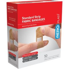 Fabric Adhesive Strips 100/Pack