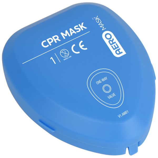 CPR Mask in Hard Cover