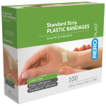 Plastic Adhesive Strips (Children Characters Print) - 100/Pack