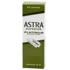 Astra Double Edged Blades (20/Carton, 5/Box)