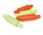 Rubber Patterned Rolling Pins (Set of 4)